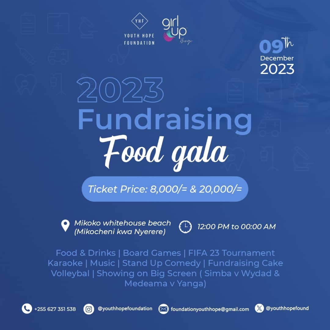 YHF 2023 FUNDRAISING FOOD GALA